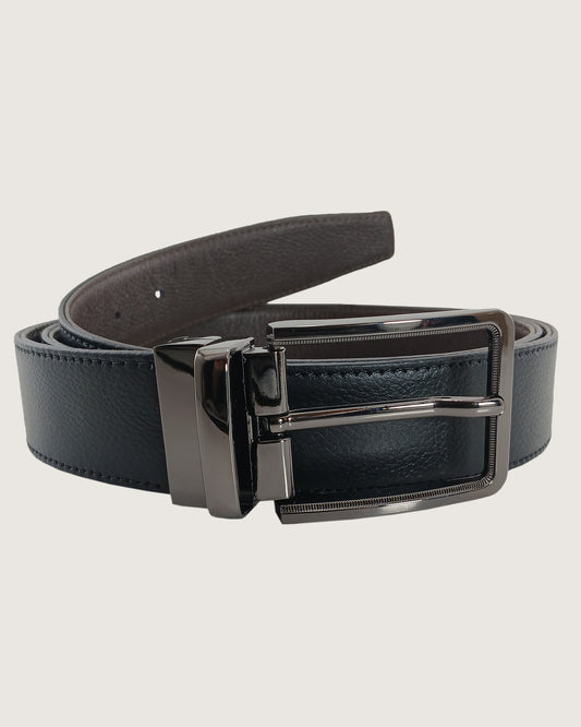 FLIPSIDE Reversible Leather Belt