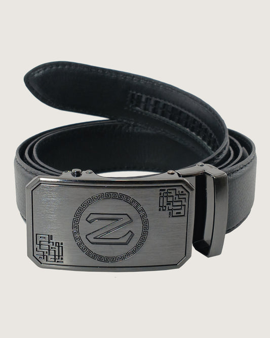 VELOCITY Auto Lock Leather Belt