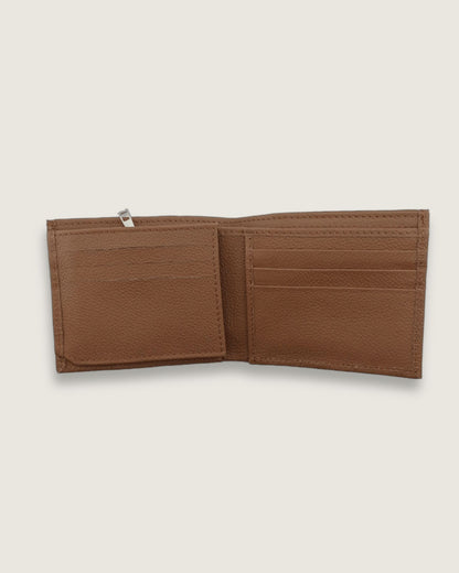 Brown Bifold Wallet for Men