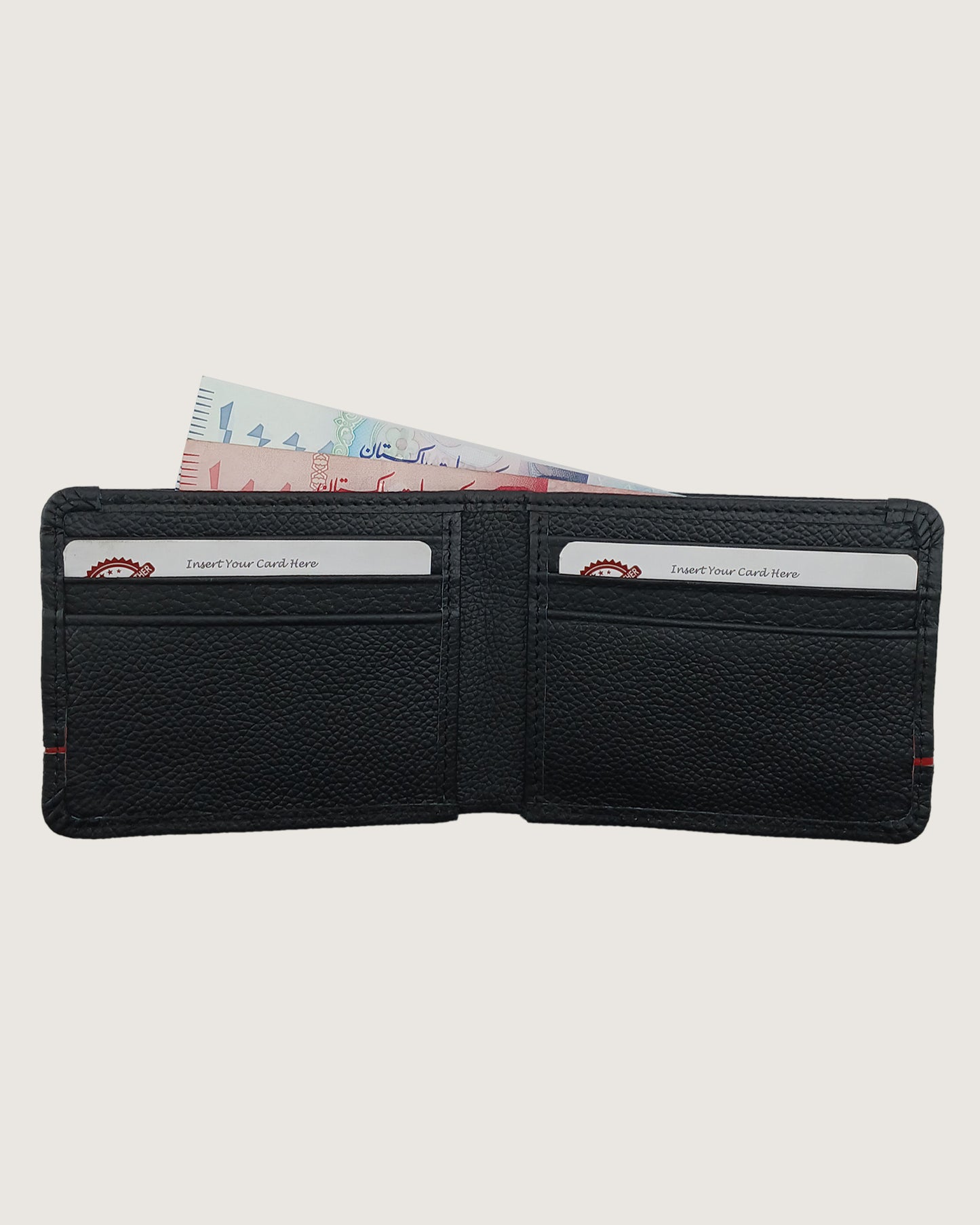 REDLINE Slim Leather Card Wallet