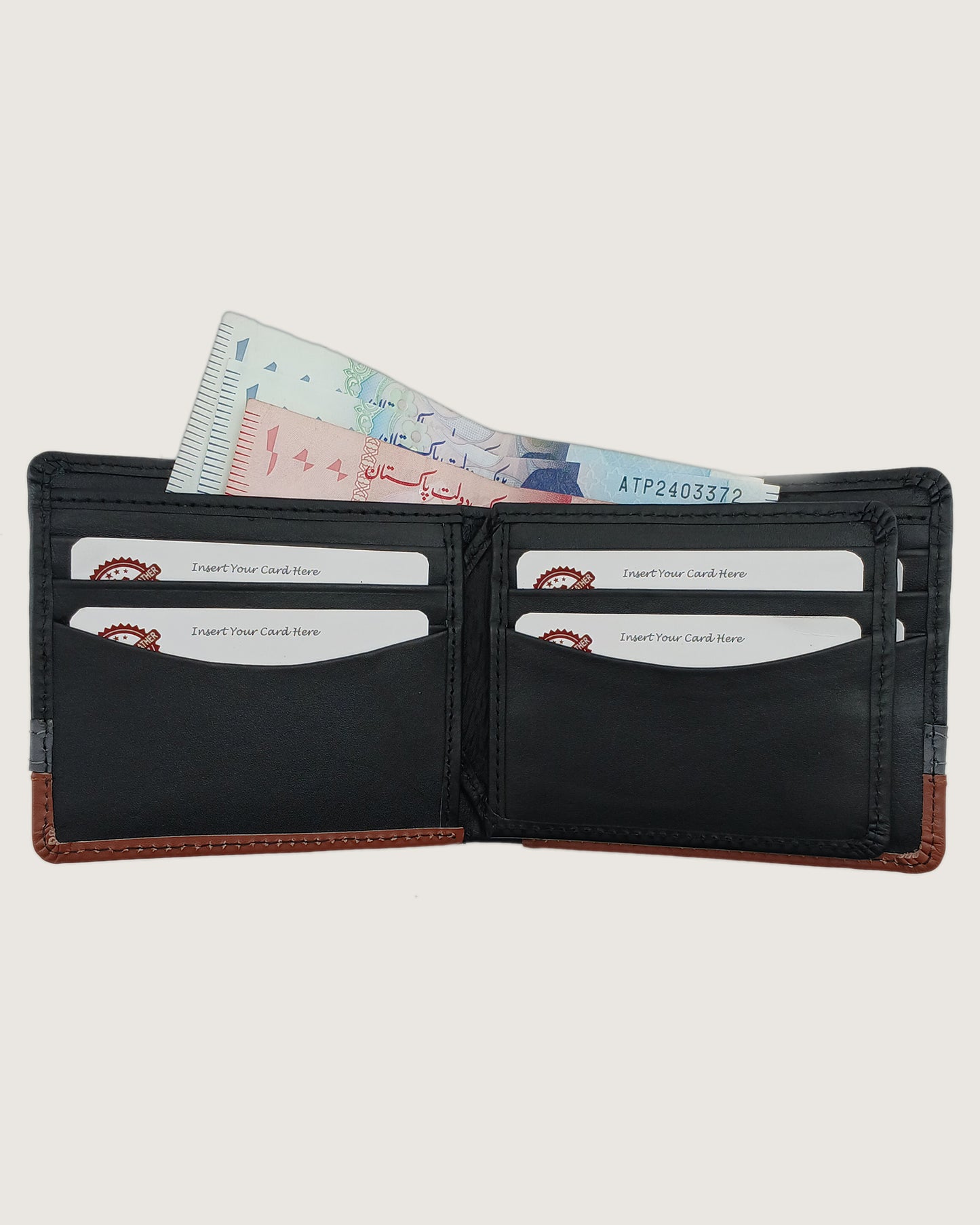 ZUFORGE-TRIO Leather Bifold Wallet