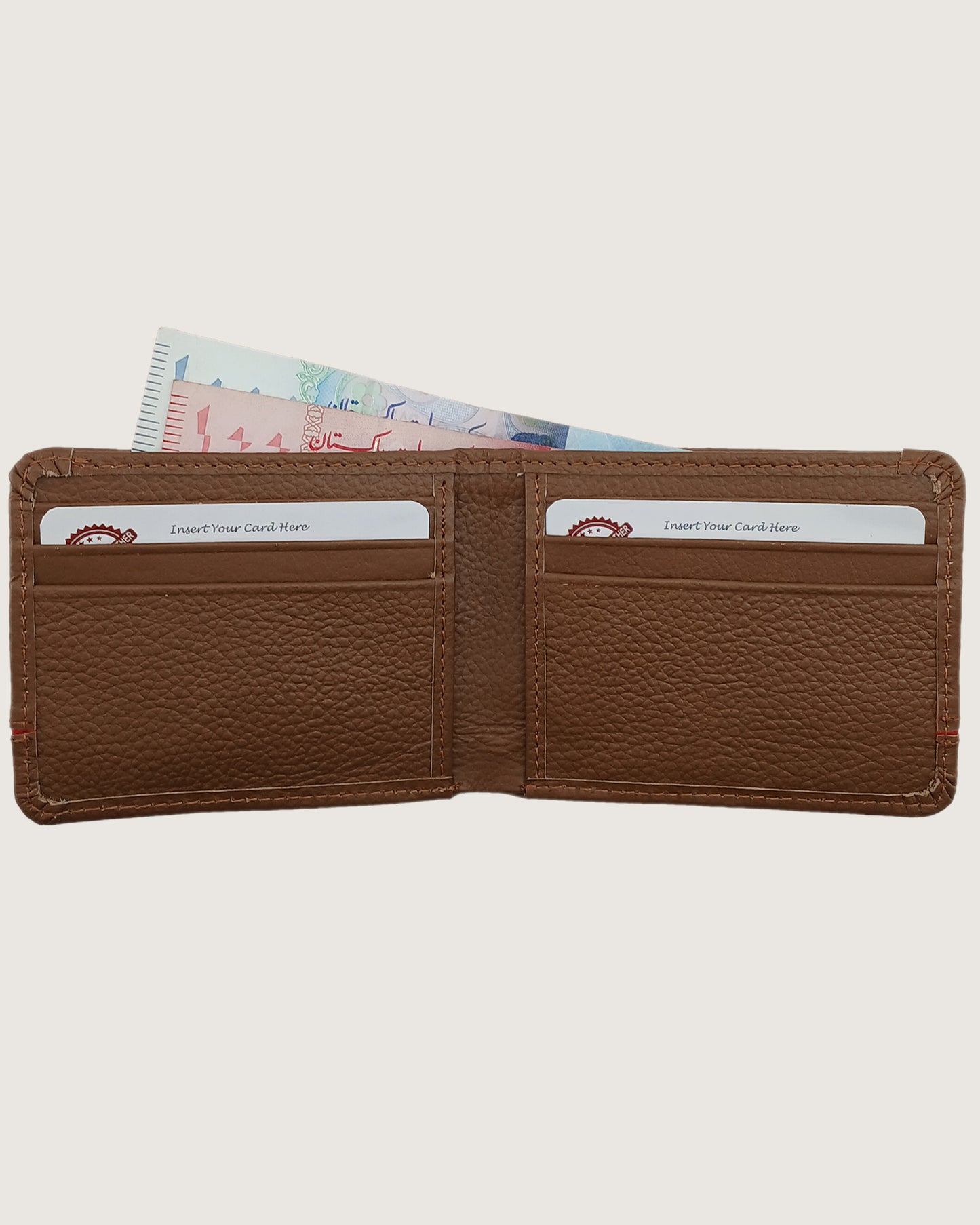 REDLINE Slim Leather Card Wallet