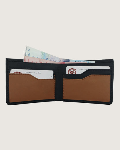 ZUFORGE Duo Slim Bifold Leather Wallet