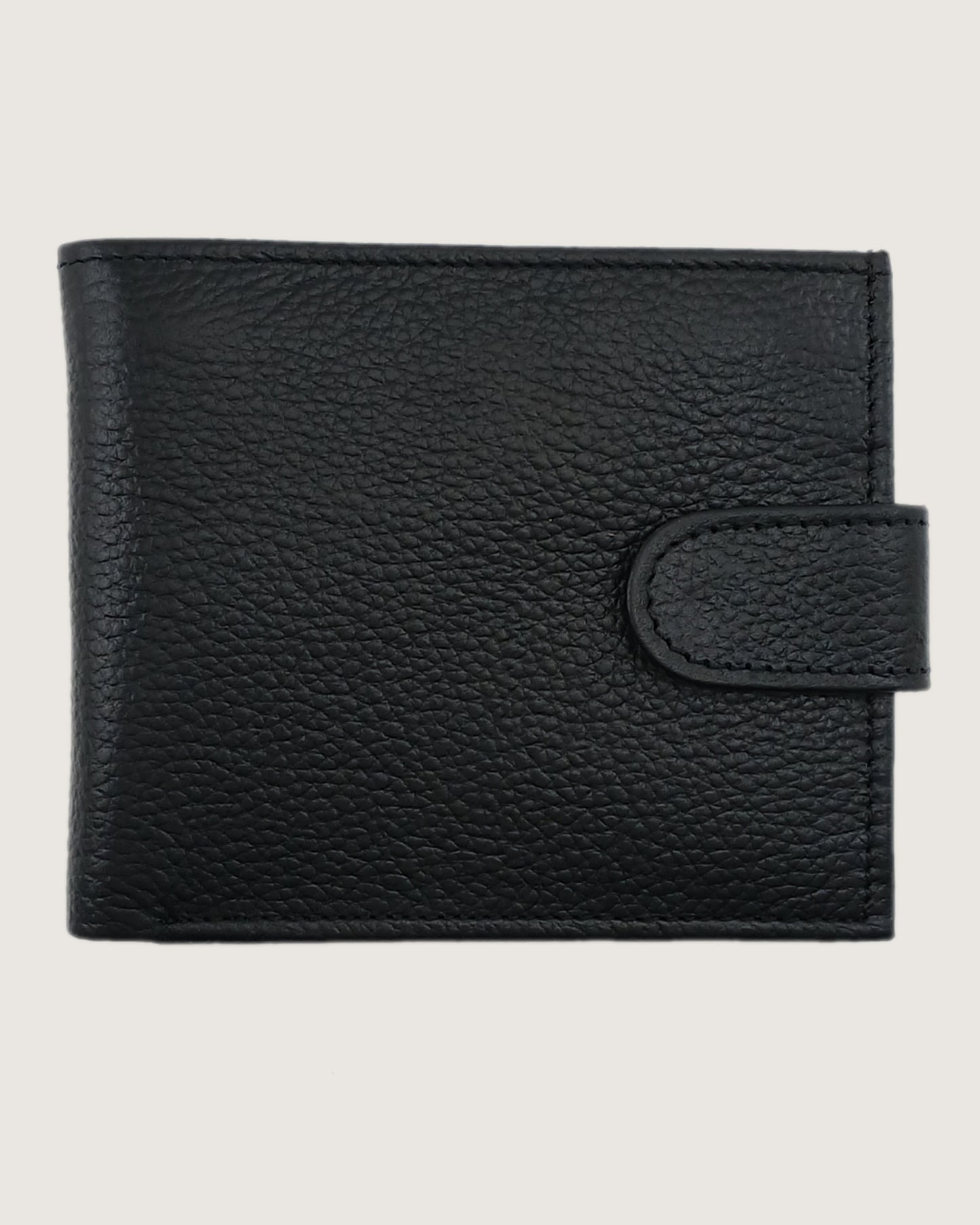 LockFold Leather Bifold Wallet