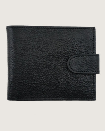 LockFold Leather Bifold Wallet