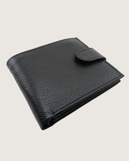 LockFold Leather Bifold Wallet