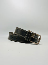 Refined Matte Leather Belt