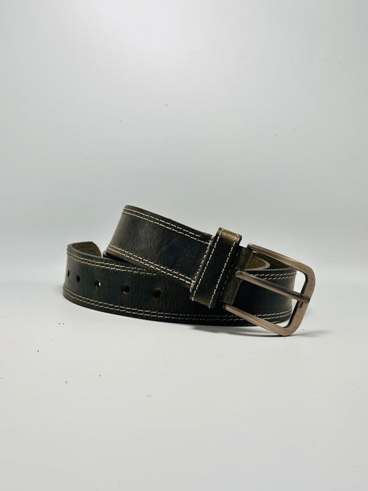 Refined Matte Leather Belt